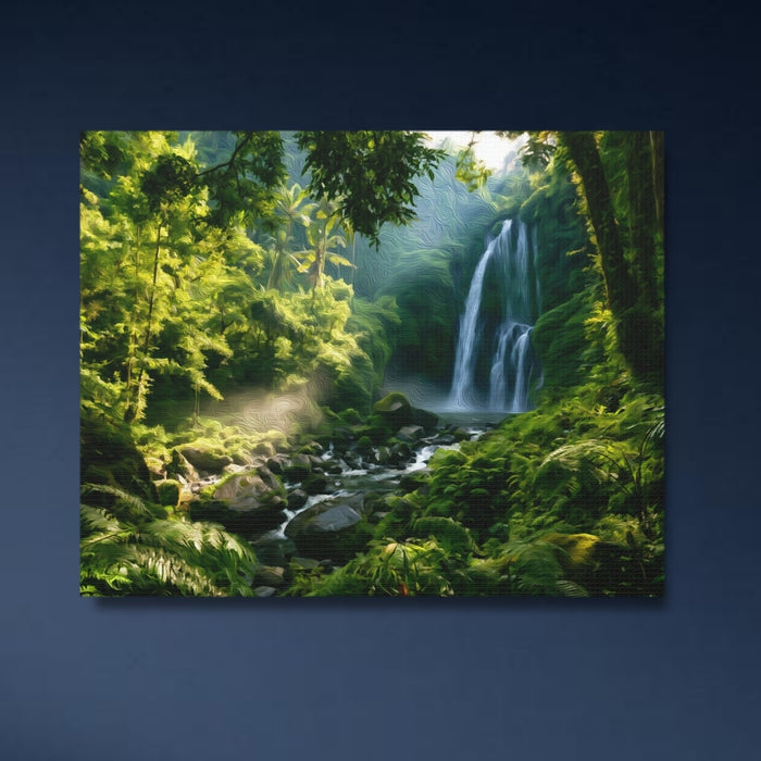 Bali, Indonesia | Tiu Kelep Waterfall Jungle | Original Series Gallery Canvas