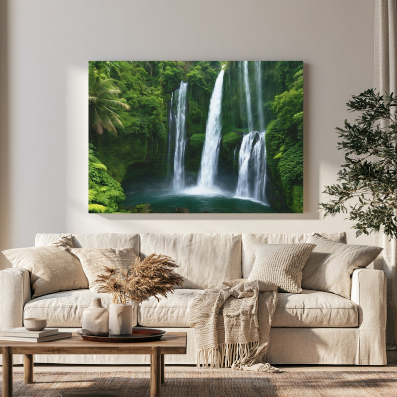 Sekumpul Waterfall Bali — Bali, Indonesia, view 1