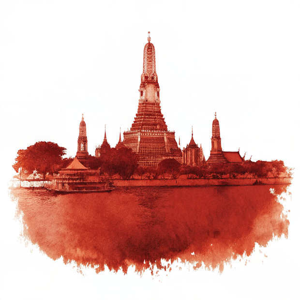 Bangkok watercolor