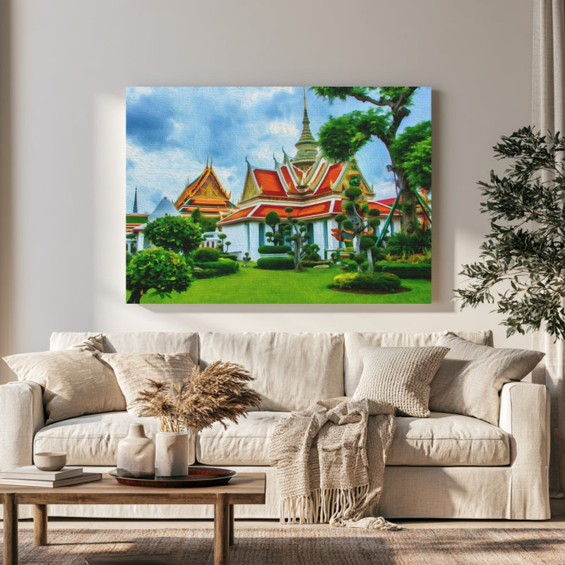 Wat Arun Temple of Dawn — Bangkok, Thailand, view 1