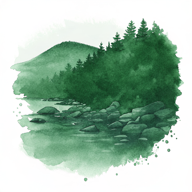 Bar Harbor watercolor