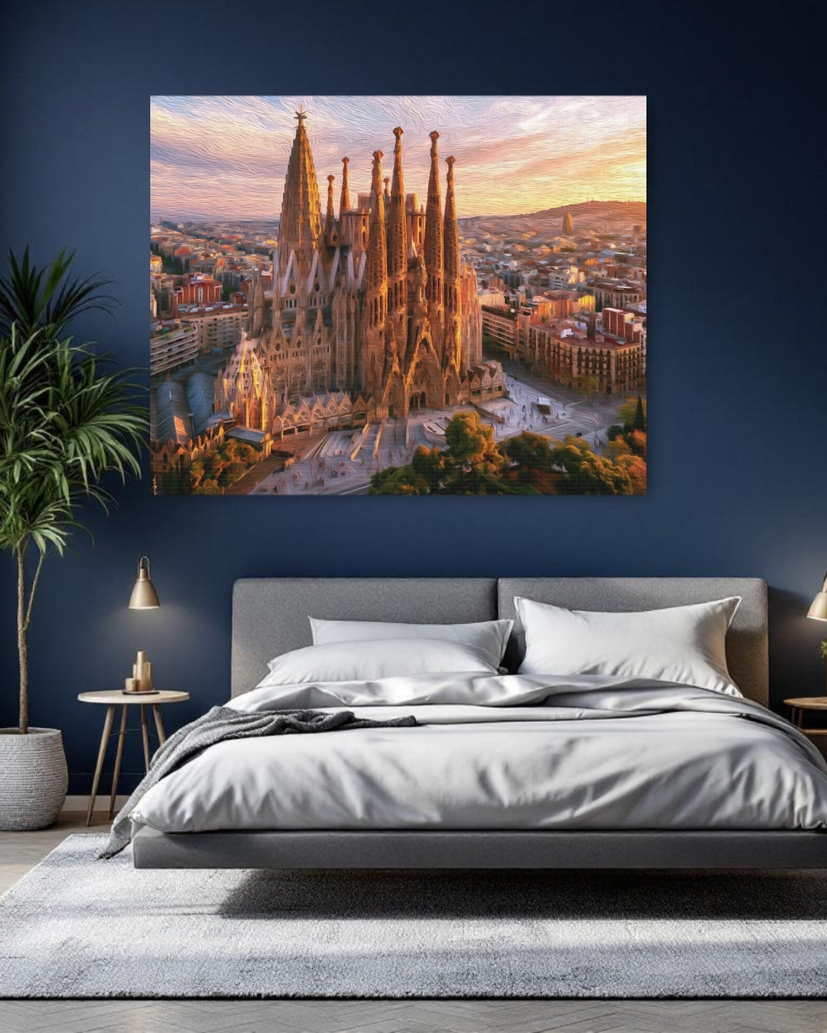 Barcelona, Spain | Cathedral Barcelona | Original Series Gallery Canvas detail