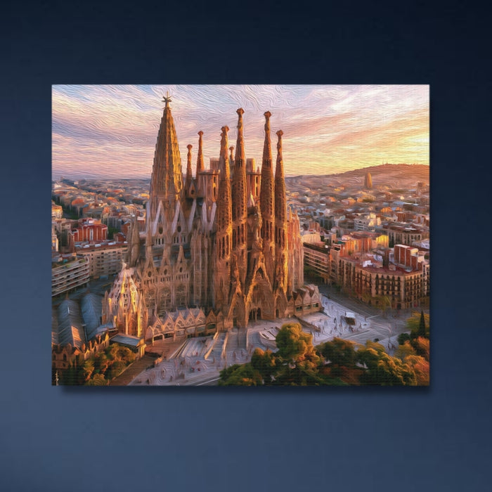 Barcelona, Spain | Cathedral Barcelona | Original Series Gallery Canvas