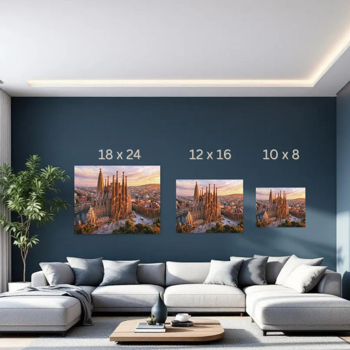 Barcelona, Spain | Cathedral Barcelona | Original Series Gallery Canvas detail