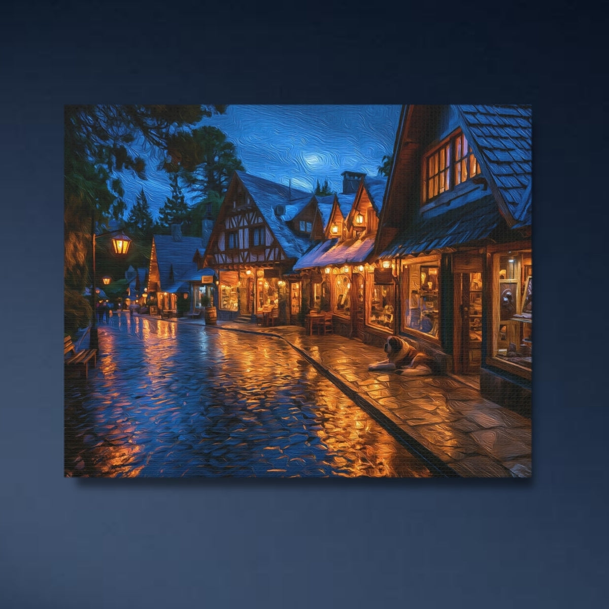 Bariloche Old Town Street — Bariloche, Argentina, study 4