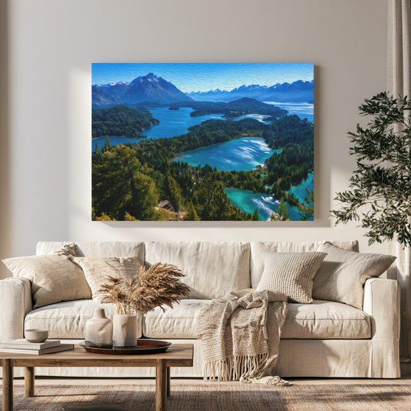 Nahuel Huapi Lake Panorama
