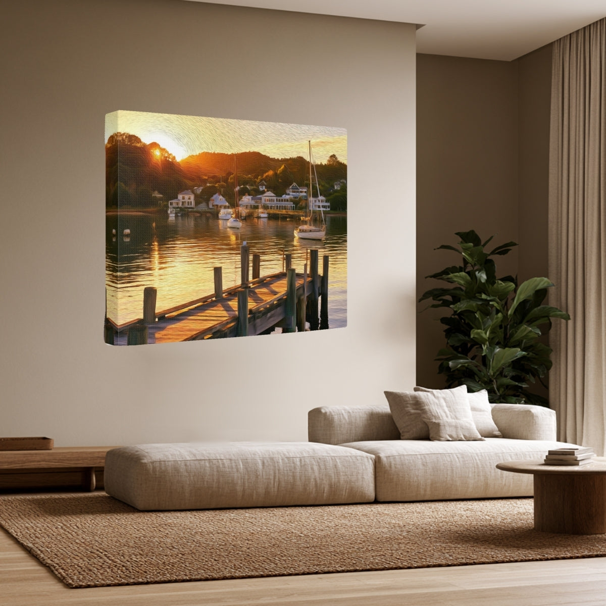 Opua Harbour Sunset Dock — Bay of Islands, New Zealand, view 2