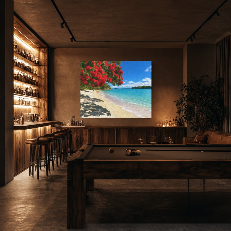 Pohutukawa Tree Beach — Bay of Islands, New Zealand, view 7