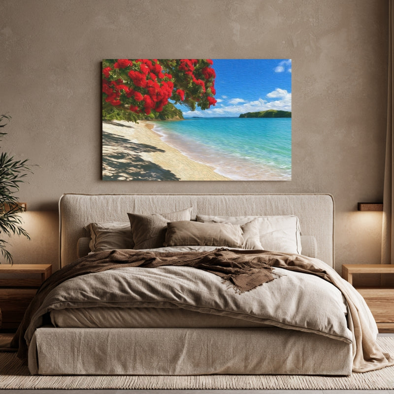 Pohutukawa Tree Beach — Bay of Islands, New Zealand, view 6