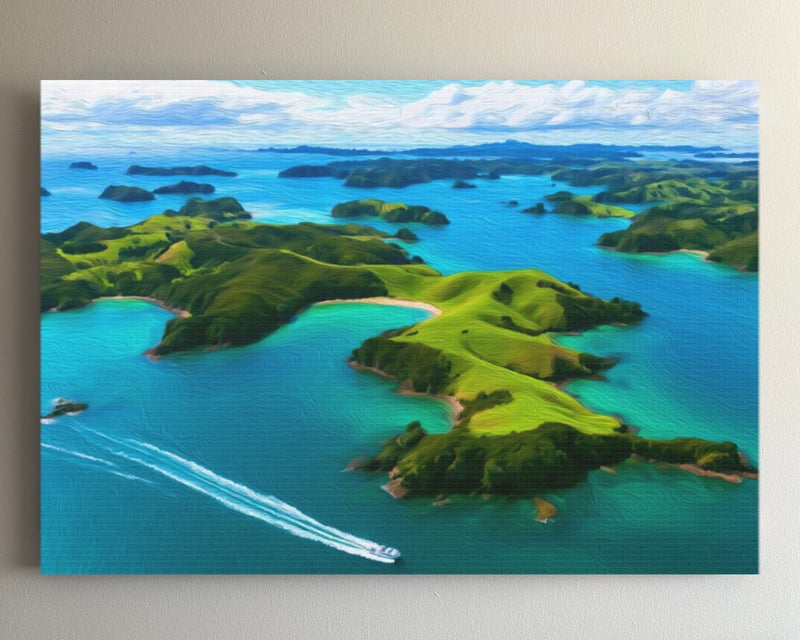 Bay of Islands Archipelago Aerial View — Bay of Islands, New Zealand
