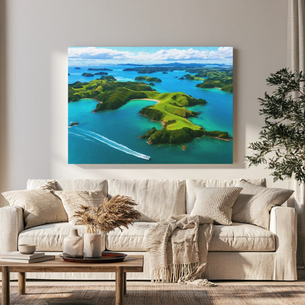 Bay of Islands Archipelago Aerial View