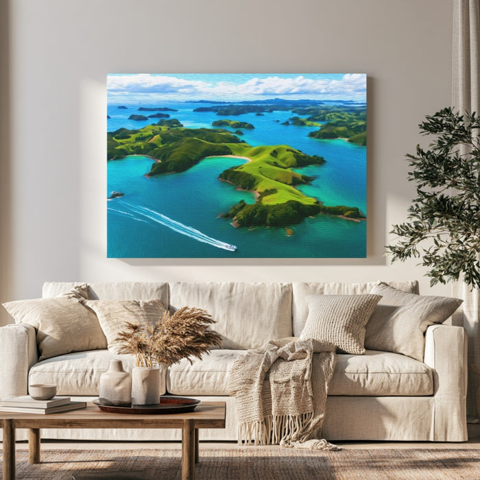 Bay of Islands Archipelago Aerial View