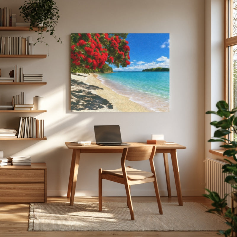 Pohutukawa Tree Beach — Bay of Islands, New Zealand, view 4