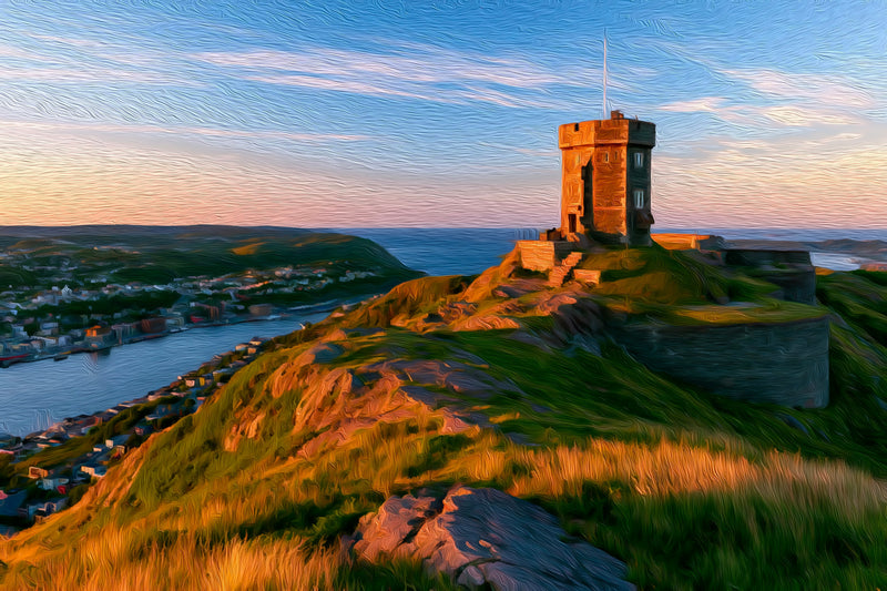 Cabot Tower Signal Hill, St. John’s canvas