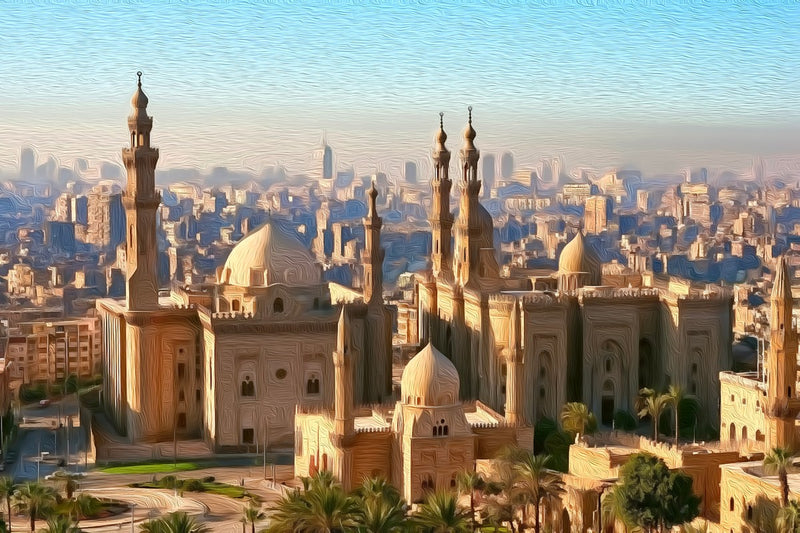 Sultan Hassan Mosque Cairo, Cairo canvas