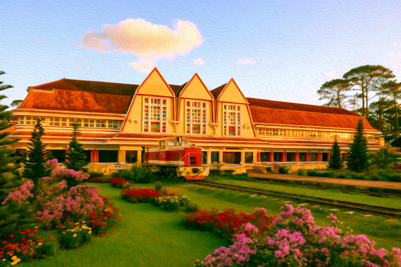 Da Lat Railway Station, Da Lat canvas