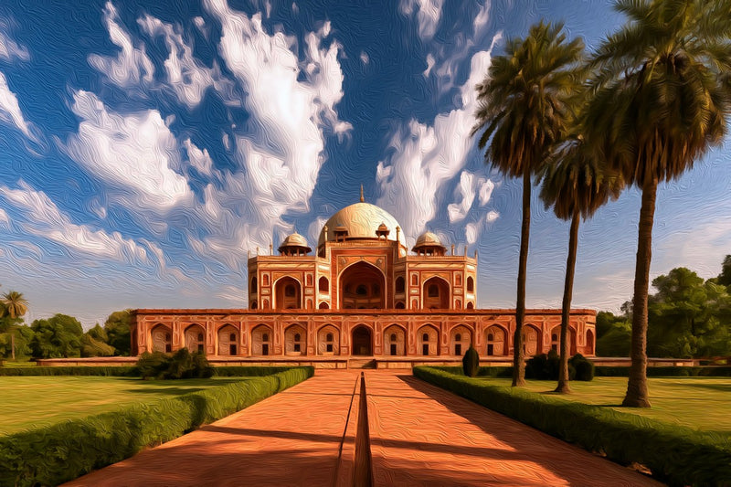 Humayuns Tomb Delhi, Delhi canvas