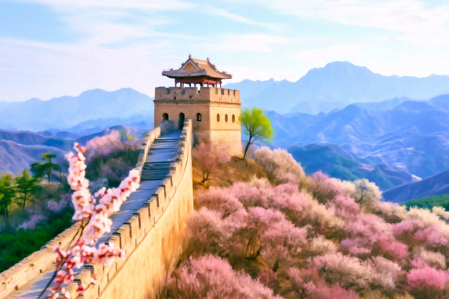 Great Wall of China Watchtower &mdash; Great Wall of China canvas