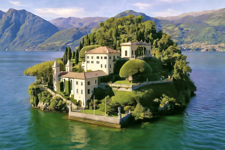 Isola del Garda Villa &mdash; Lake Como canvas