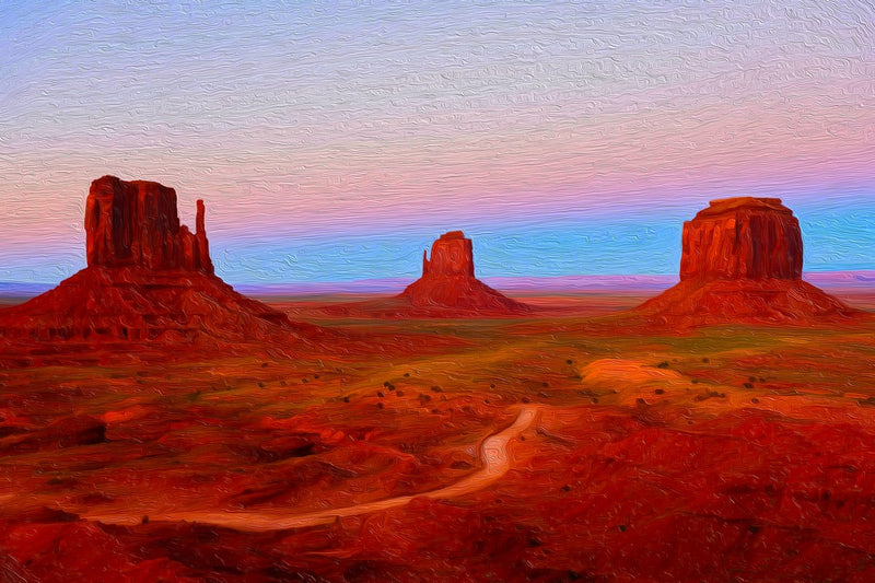 Monument Valley Buttes Vista, Monument Valley canvas