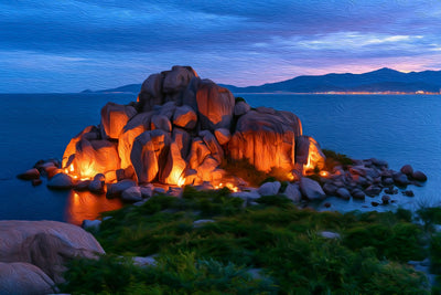 Nha Trang watercolor canvas