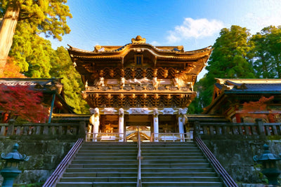 Nikko watercolor canvas