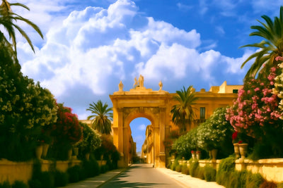 Noto watercolor canvas