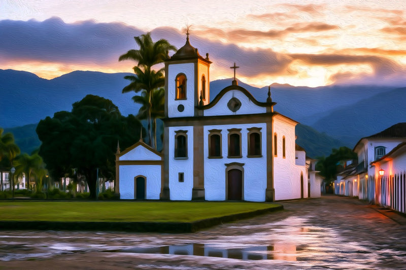 Igreja Santa Rita Paraty, Paraty canvas