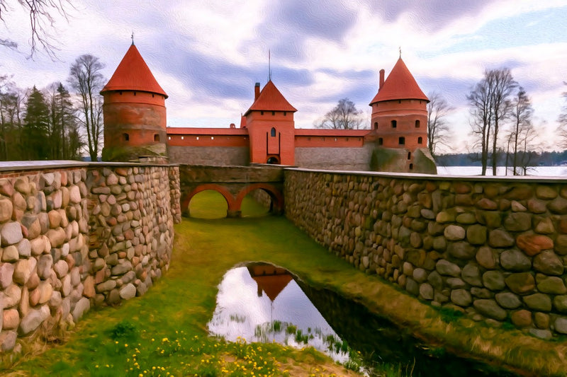 Trakai Island Castle, Trakai canvas