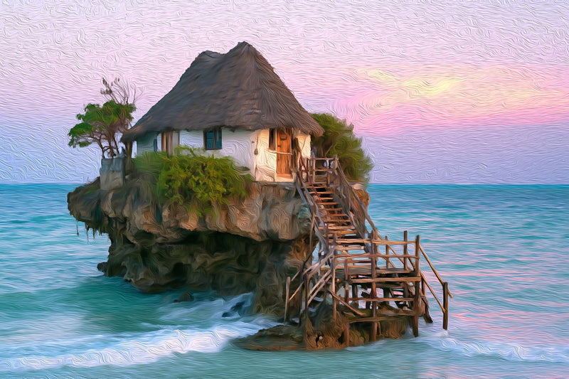 The Rock Restaurant Zanzibar, Zanzibar canvas