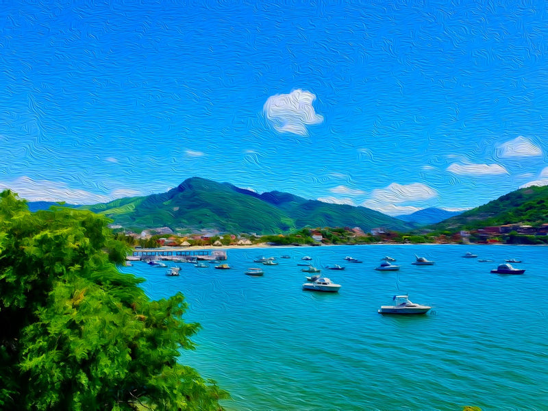 Zihuatanejo Bay Anchorage, Zihuatanejo canvas