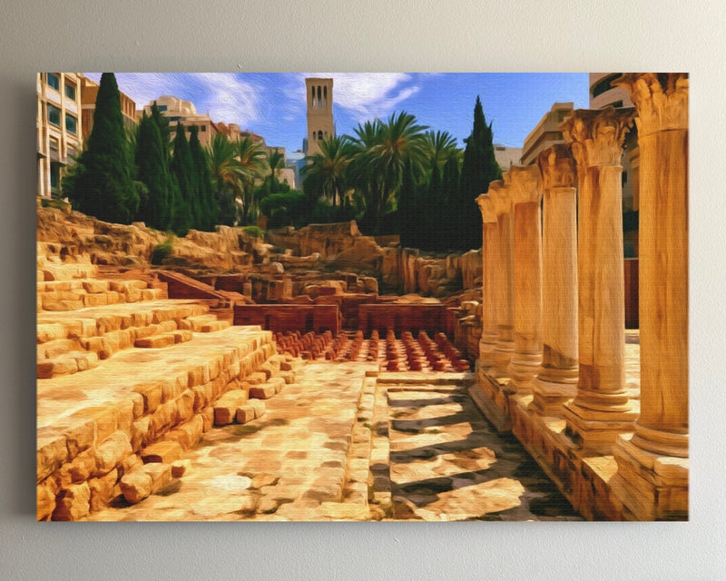 Beirut Roman Baths Ruins — Beirut, Lebanon