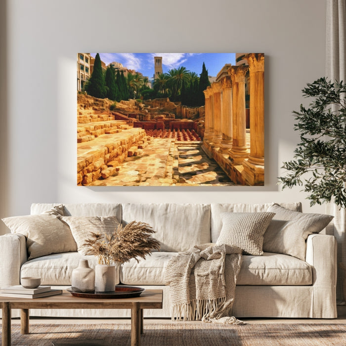 Beirut Roman Baths Ruins