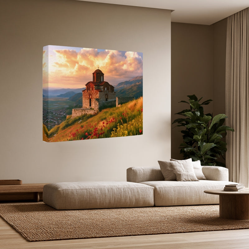 Berat Castle Church Hilltop — Berat, Albania, view 3