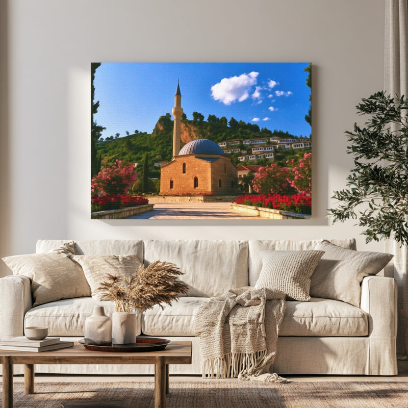 Bachelors Mosque Berat Albania — Berat, Albania, view 1