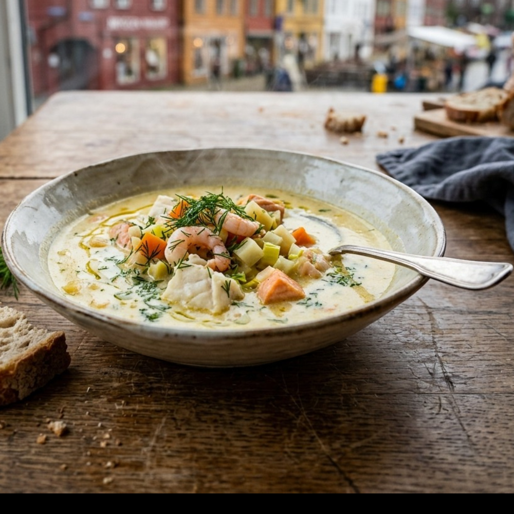 Local cuisine study in Bergen, Norway