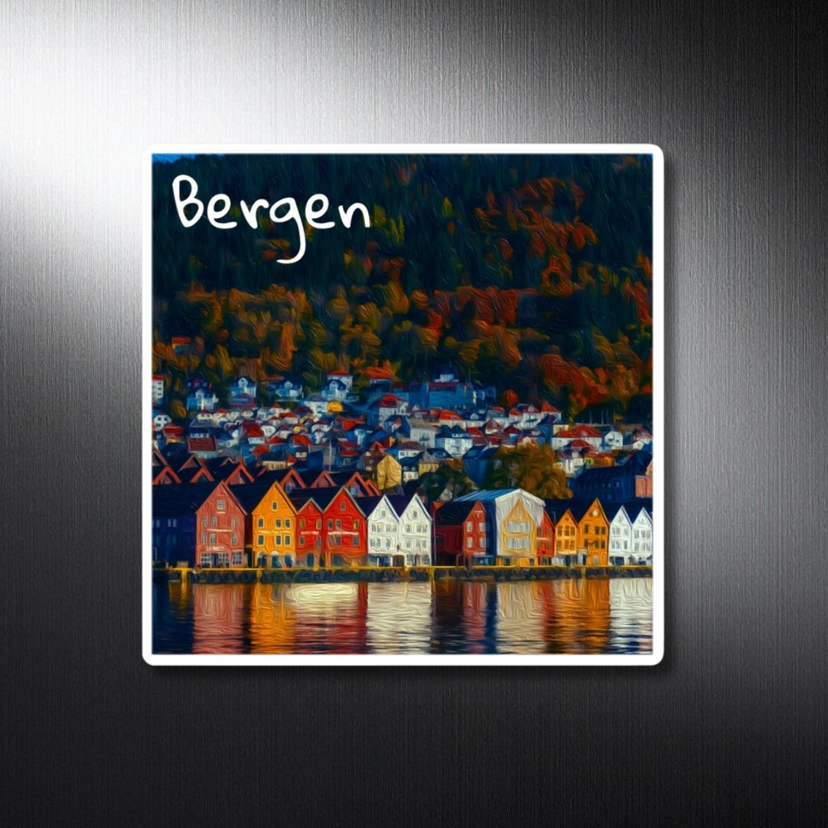 Bryggen Harbour Waterfront — Bergen, Norway, study 1