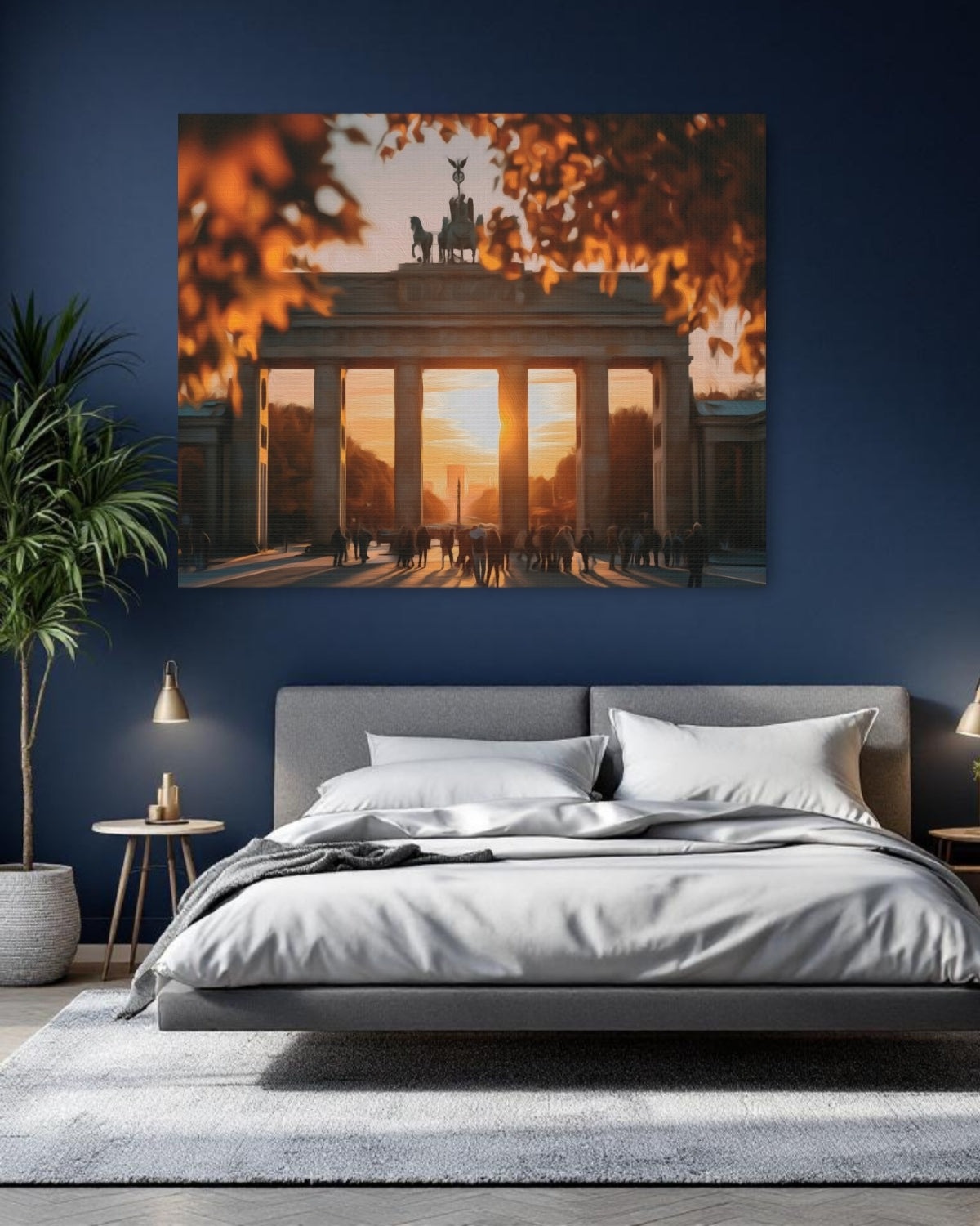 Brandenburg Gate Golden Sunset — Berlin, Germany, study 1