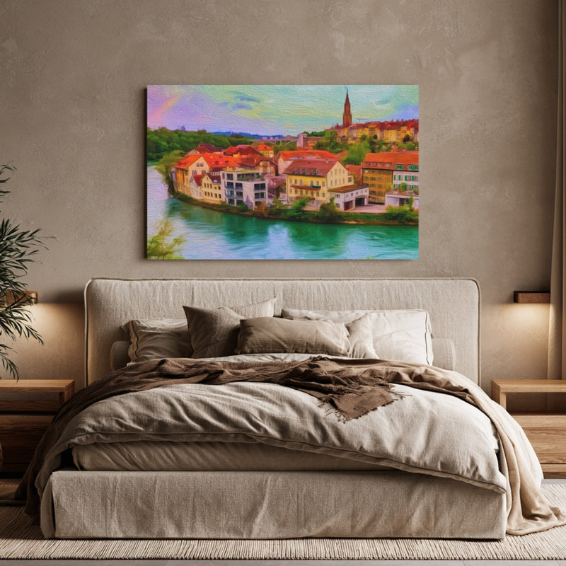 Aare River Old Town — Bern, Switzerland, view 6