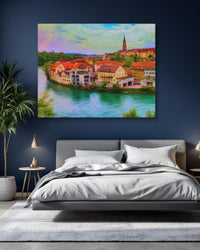 Aare River Old Town — study 1 thumbnail
