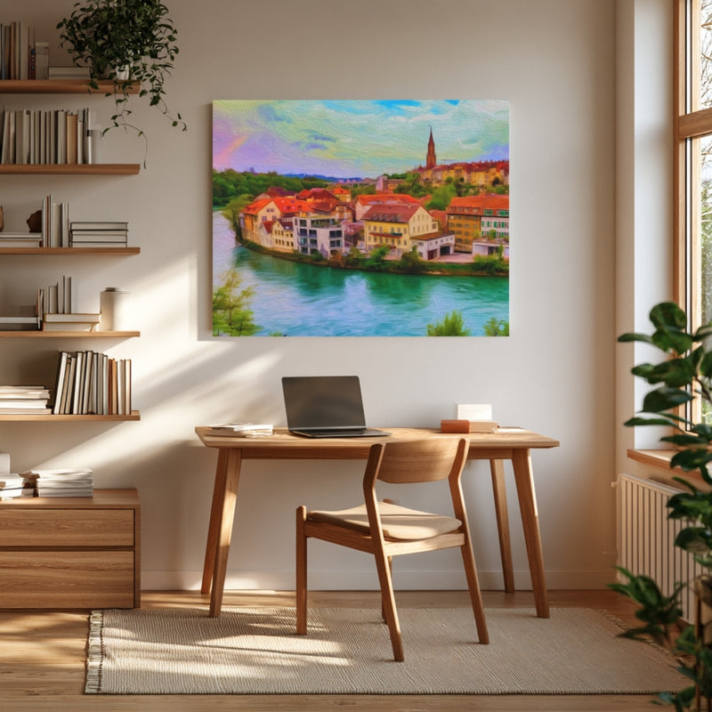 Aare River Old Town — Bern, Switzerland, view 4