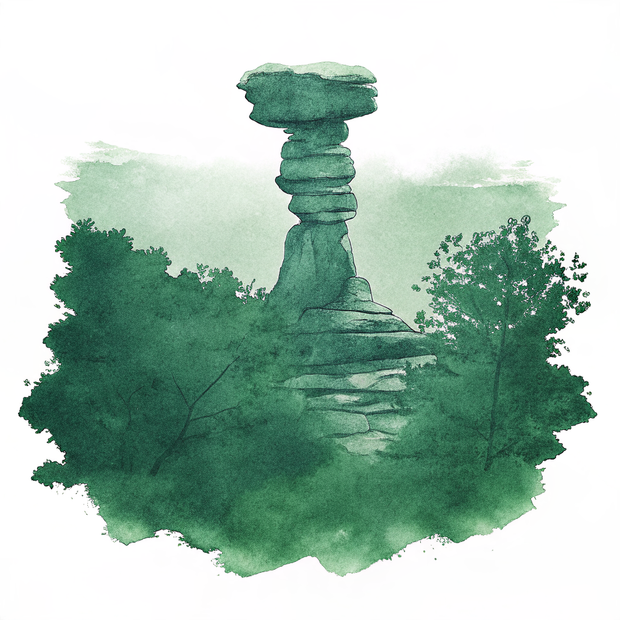 Big Bend National Park watercolor