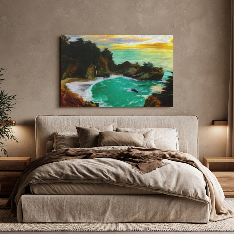 McWay Falls Coastal Cove — Big Sur, California, view 6