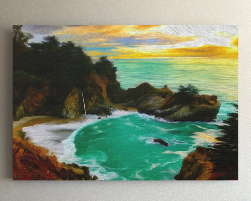 McWay Falls Coastal Cove — Big Sur, California