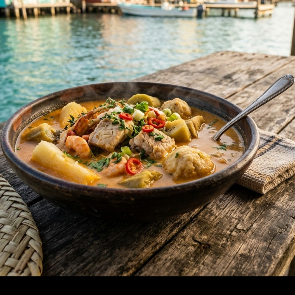 Local cuisine study in Bocas del Toro, Panama