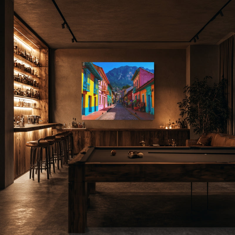 La Candelaria Cobblestone Street — Bogotá, Colombia, view 7