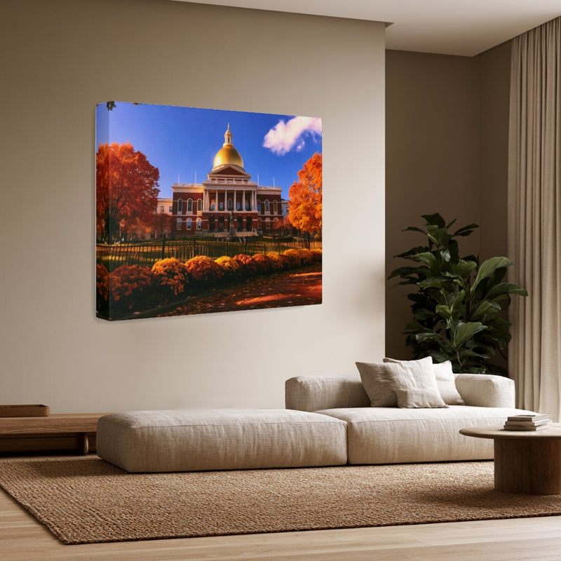 Massachusetts State House — Boston, Massachusetts, view 3