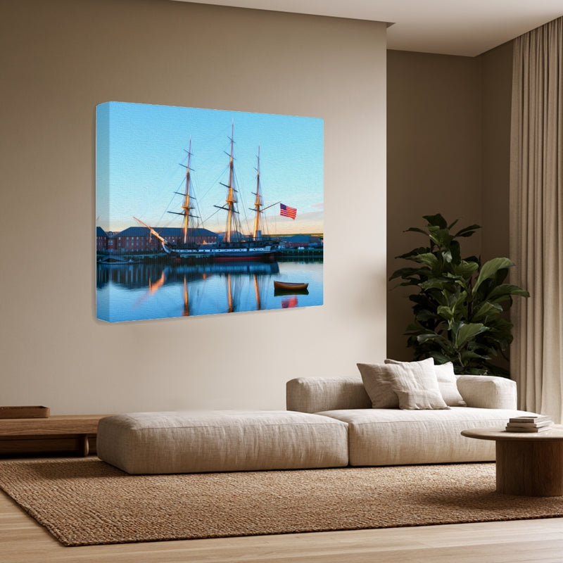 USS Constitution Boston Harbor — Boston, Massachusetts, view 3