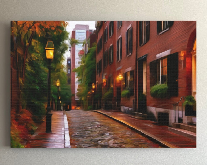 Acorn Street Beacon Hill — Boston, Massachusetts