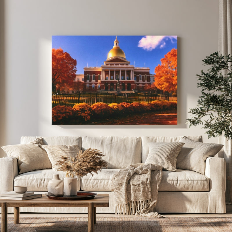 Massachusetts State House — Boston, Massachusetts, view 1
